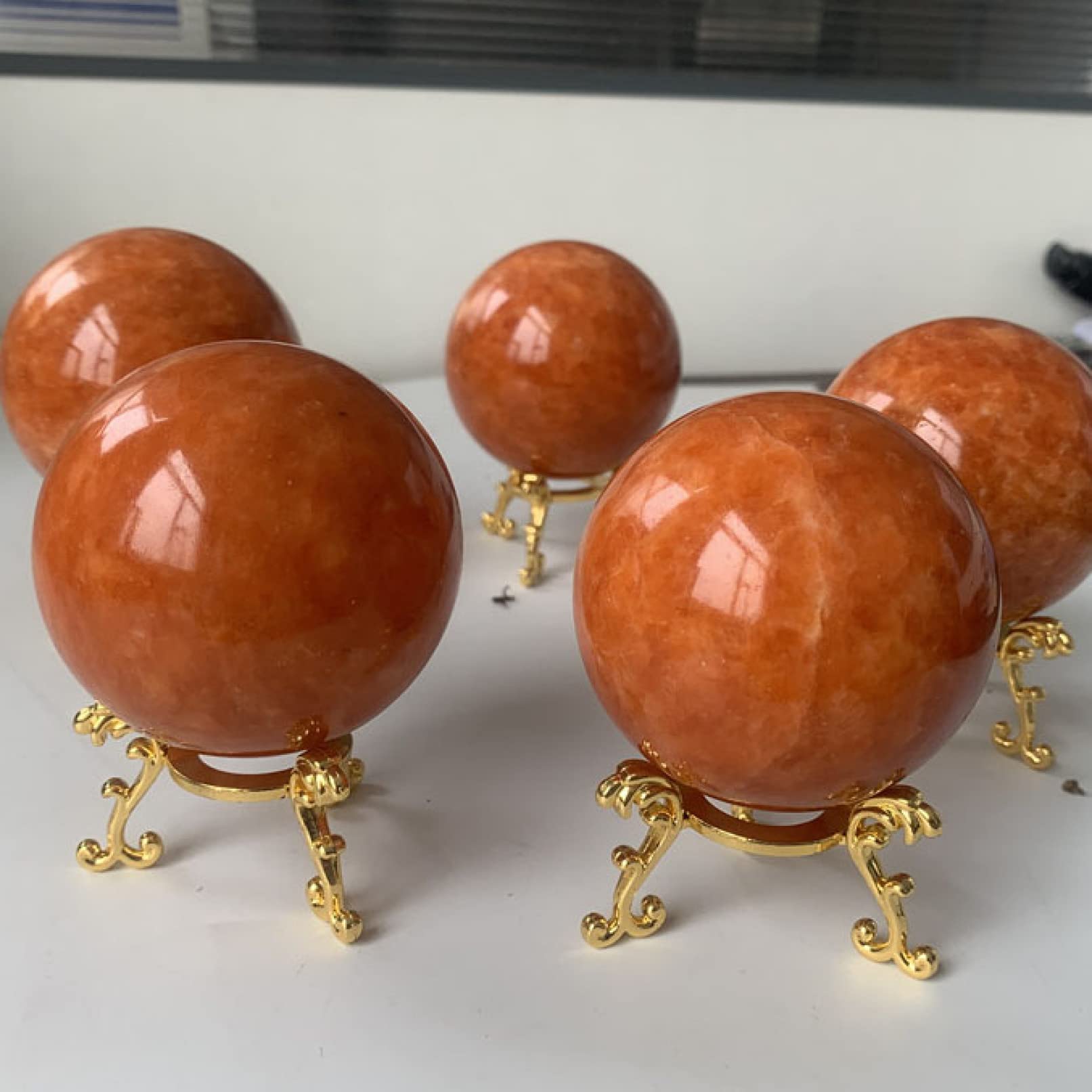 観賞用 庭石 天然石 オブジェ 茶色の石製装飾球体 激安 観賞用 庭石 天然石 オブジェ 茶色の石製装飾球体 激安